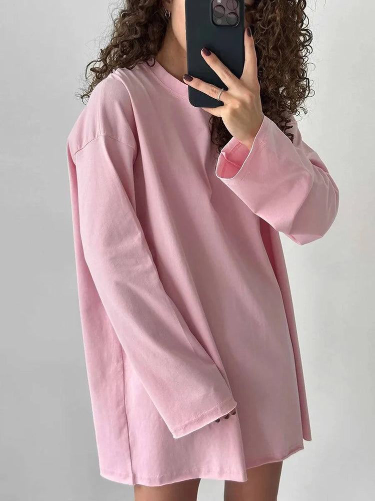
                  
                    Oversized Long Sleeve Gym T-shirt – Sportkleding - SkinzLine
                  
                