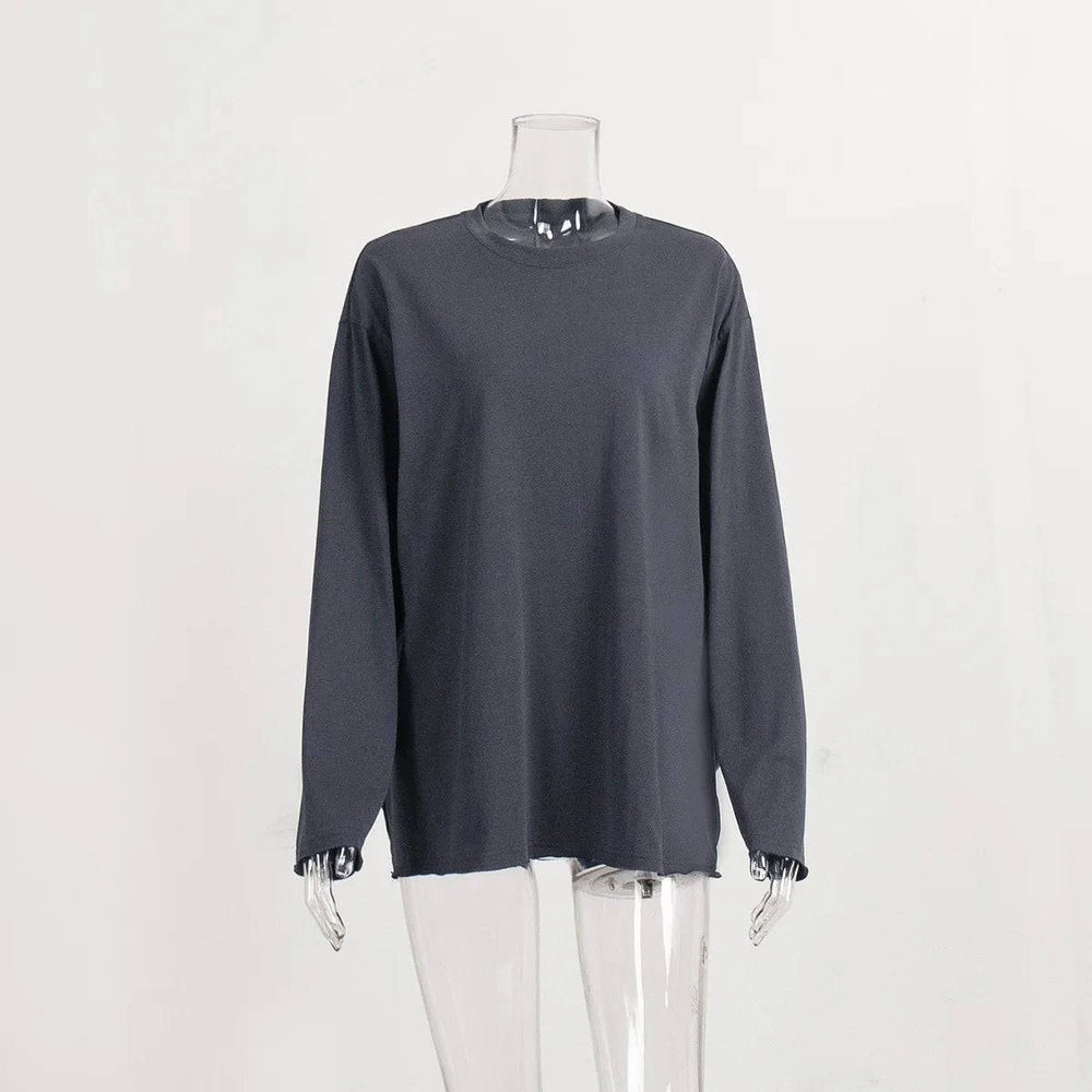 
                  
                    Oversized Long Sleeve Gym T-shirt – Sportkleding - SkinzLine
                  
                