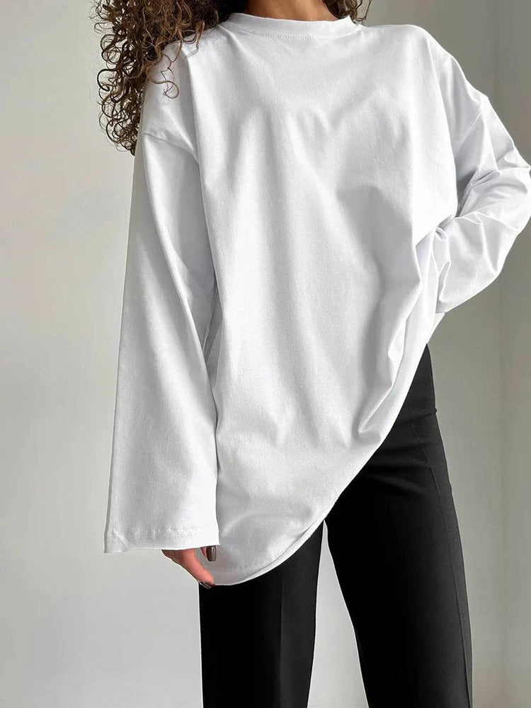 
                  
                    Oversized Long Sleeve Gym T-shirt – Sportkleding - SkinzLine
                  
                