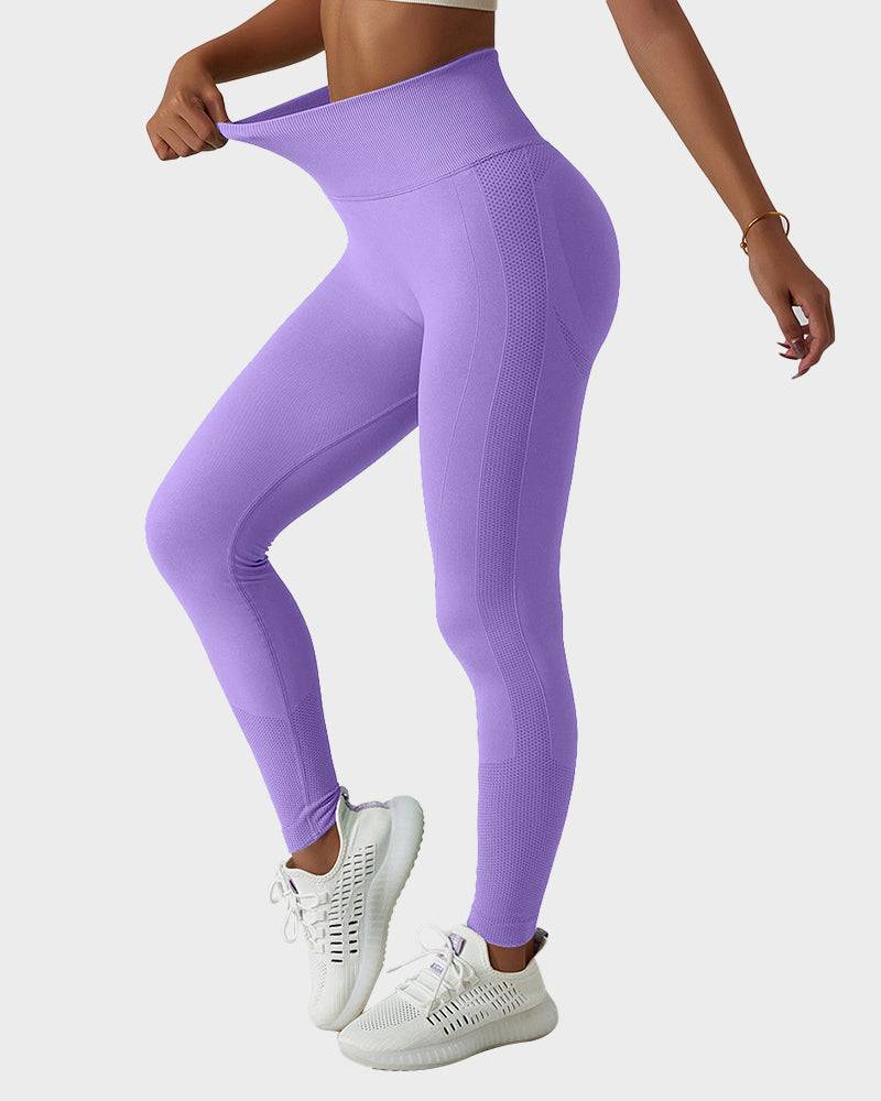 Squat-proof Naadloze Billiftende Sportlegging met Hoge Taille - SkinzLine