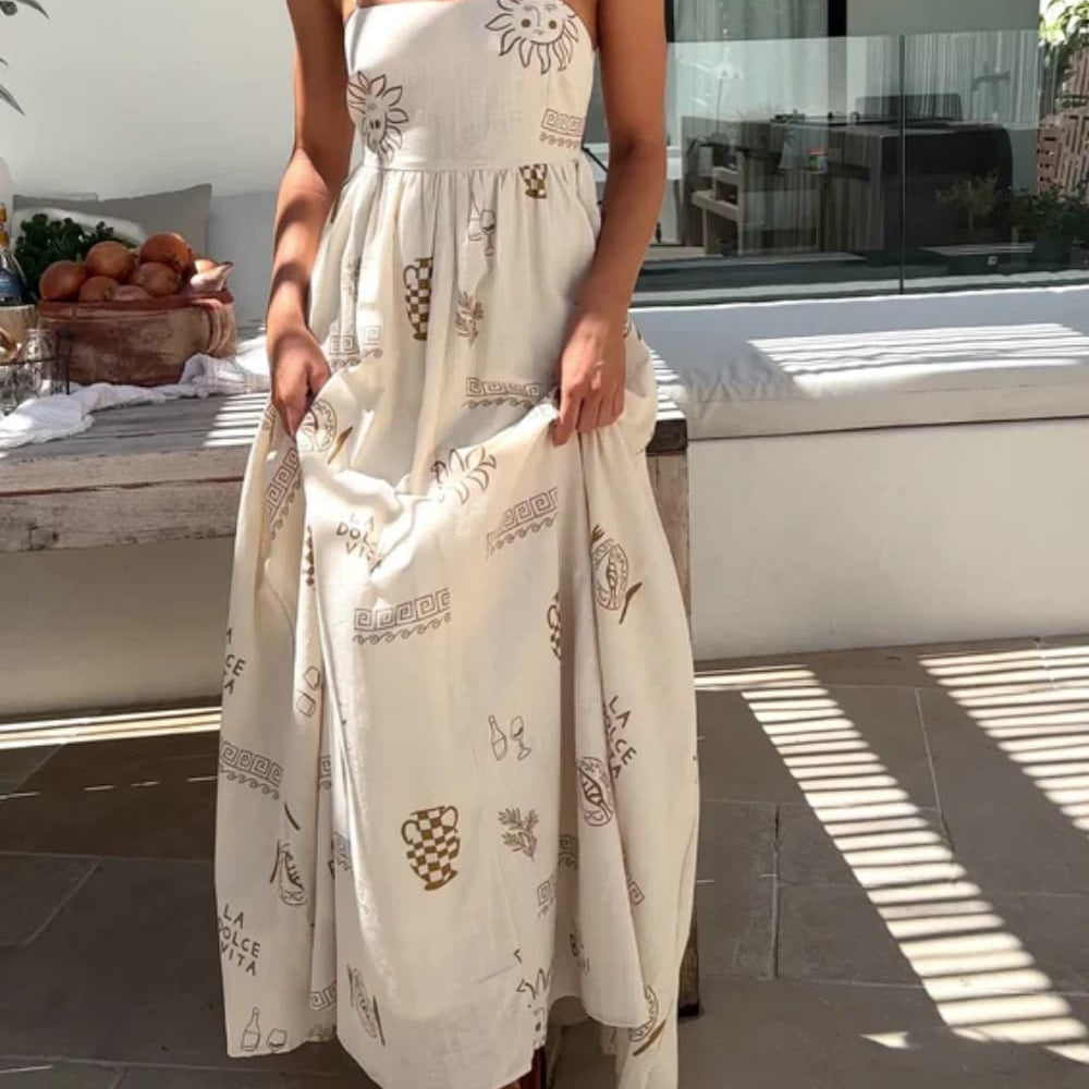 
                  
                    Dolcetta - La Dolce Vita Luchtige Zomerjurk - SkinzLine
                  
                