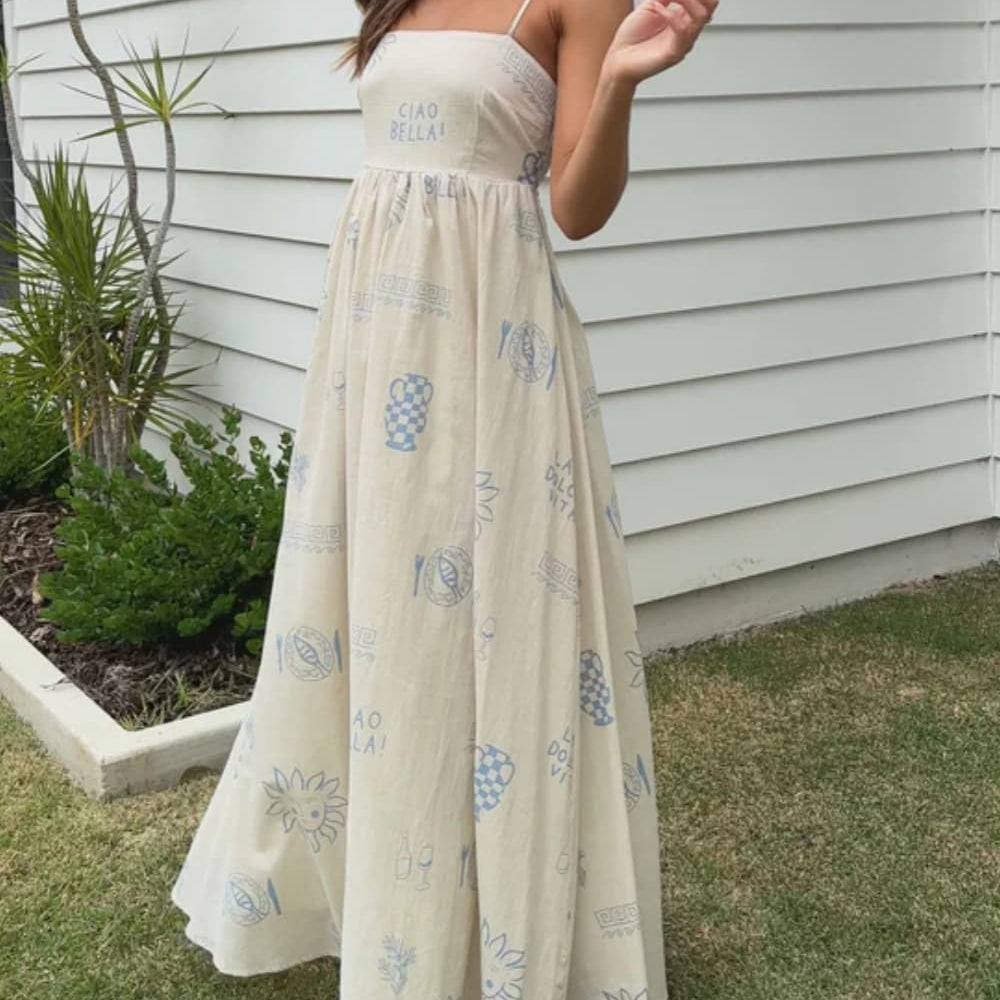 
                  
                    Dolcetta - La Dolce Vita Luchtige Zomerjurk - SkinzLine
                  
                