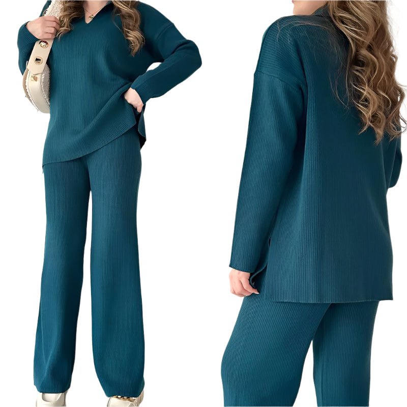 
                  
                    Avenza | Luxe Zachte Lounge Set voor Dames - SkinzLine
                  
                