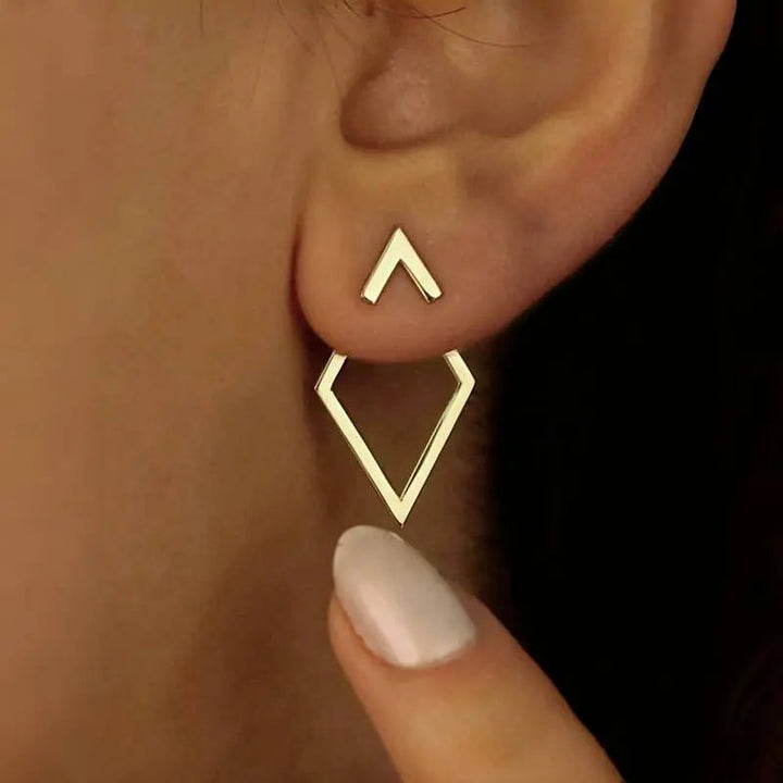 Selina | Minimalistische Geometrische Oorbellen - SkinzLine