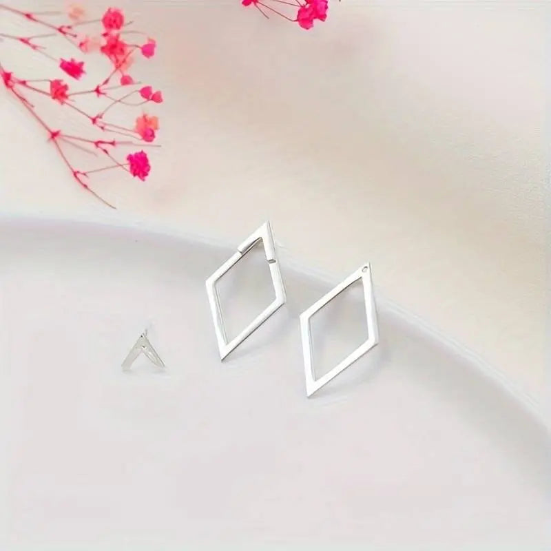 Selina | Minimalistische Geometrische Oorbellen - SkinzLine