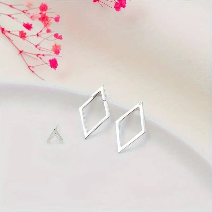 Selina | Minimalistische Geometrische Oorbellen - SkinzLine