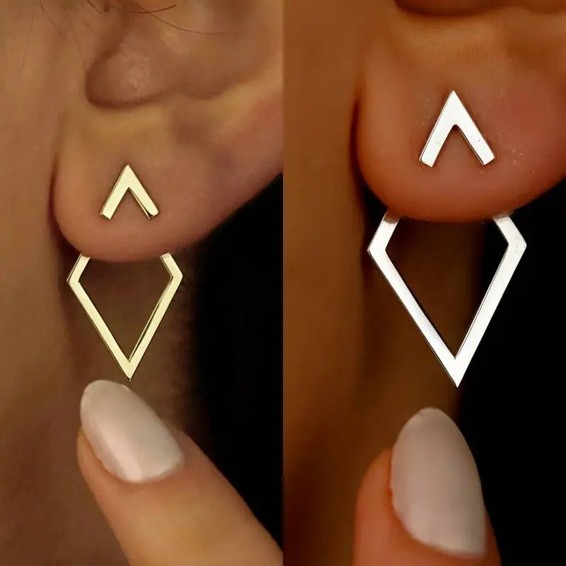 Selina | Minimalistische Geometrische Oorbellen - SkinzLine