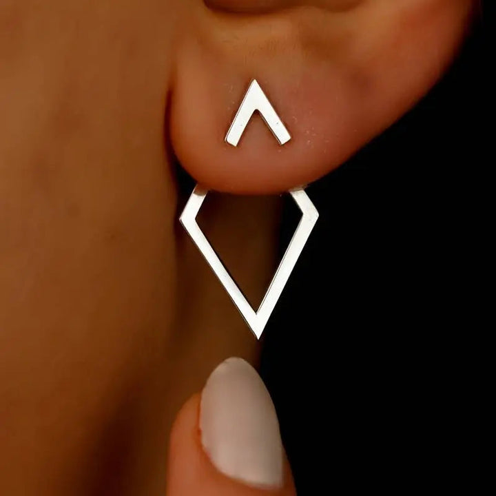 Selina | Minimalistische Geometrische Oorbellen - SkinzLine