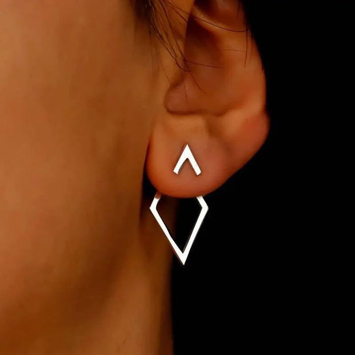 Selina | Minimalistische Geometrische Oorbellen - SkinzLine