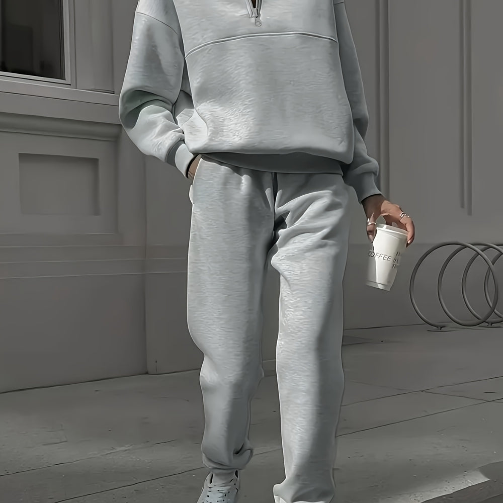 
                  
                    Dames Elegante Trainingsset - Zip-Up Trui Joggers - 2-delig Lounge Wear - SkinzLine
                  
                