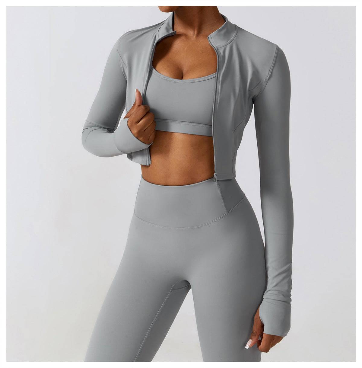 Luxe Yoga Jacket - Fitness & Athleisure - SkinzLine