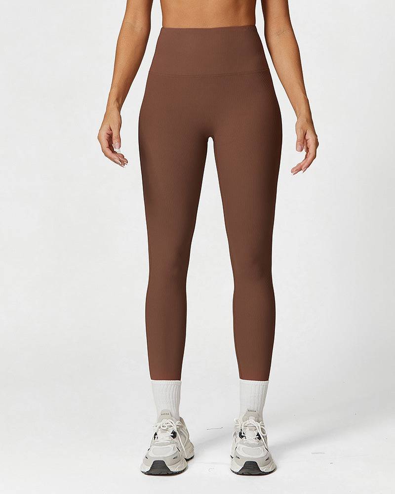 
                  
                    Hoge Taille Geribde Sport Legging Squat-Proof - SkinzLine
                  
                