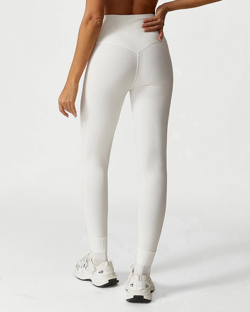 
                  
                    Hoge Taille Geribde Sport Legging Squat-Proof - SkinzLine
                  
                