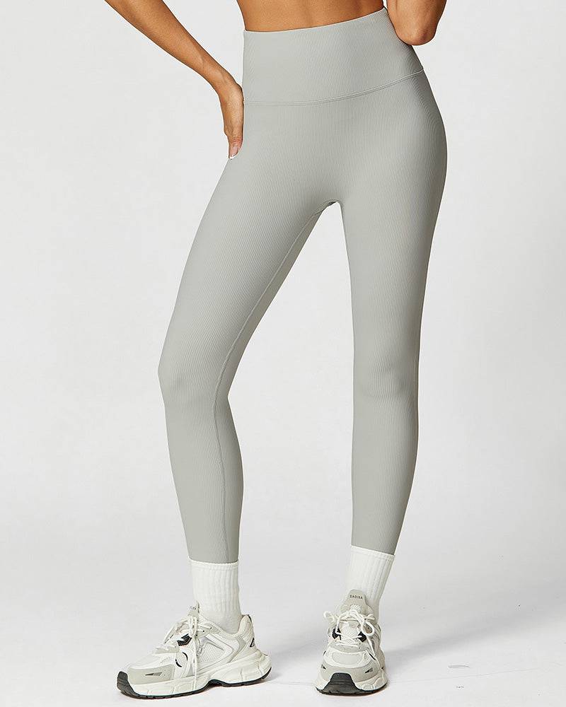 
                  
                    Hoge Taille Geribde Sport Legging Squat-Proof - SkinzLine
                  
                