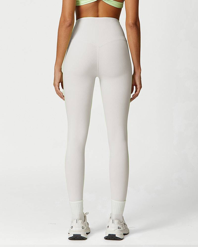 
                  
                    Hoge Taille Geribde Sport Legging Squat-Proof - SkinzLine
                  
                
