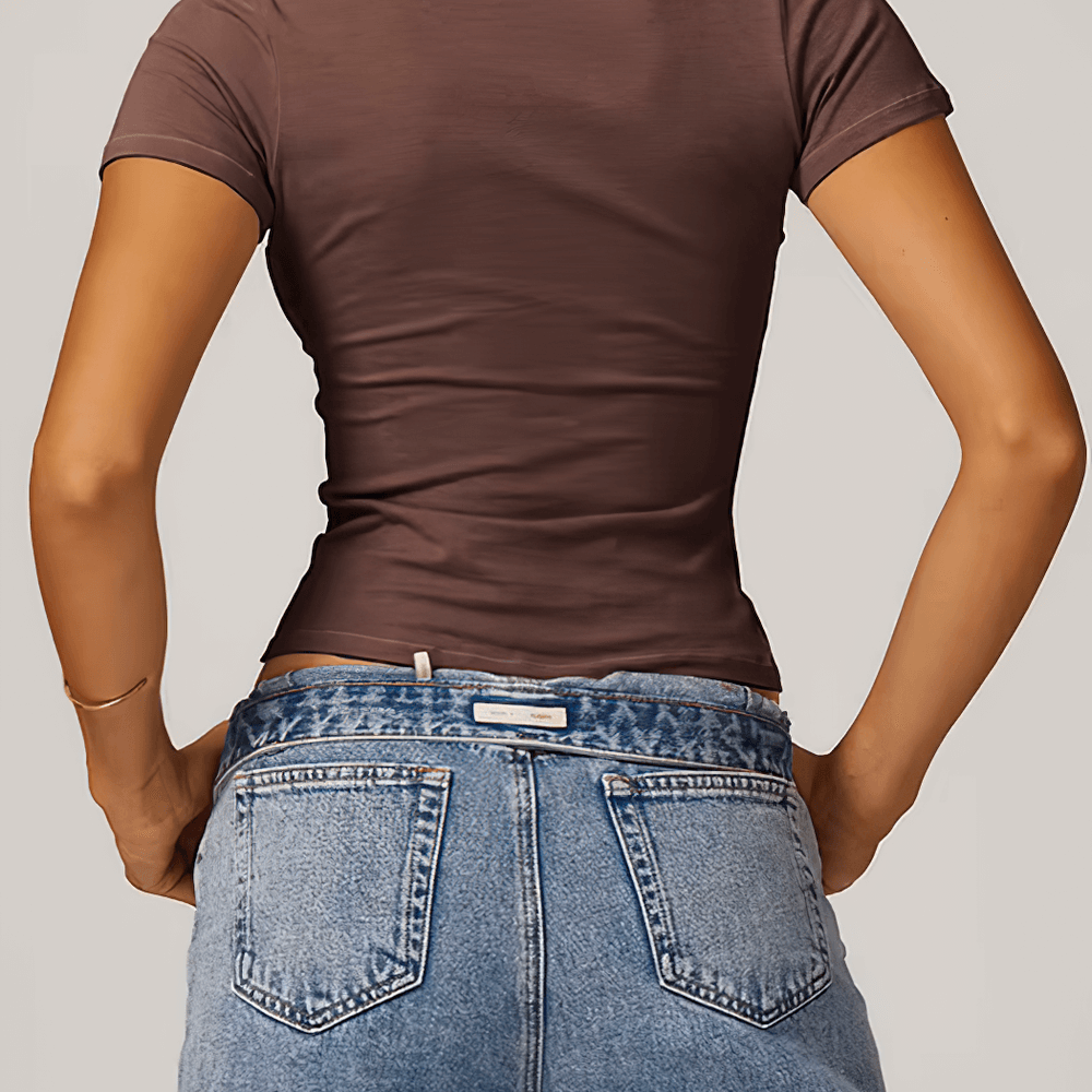 
                  
                    Dames Yoga T-Shirt – Ademend & Sneldrogend - SkinzLine
                  
                