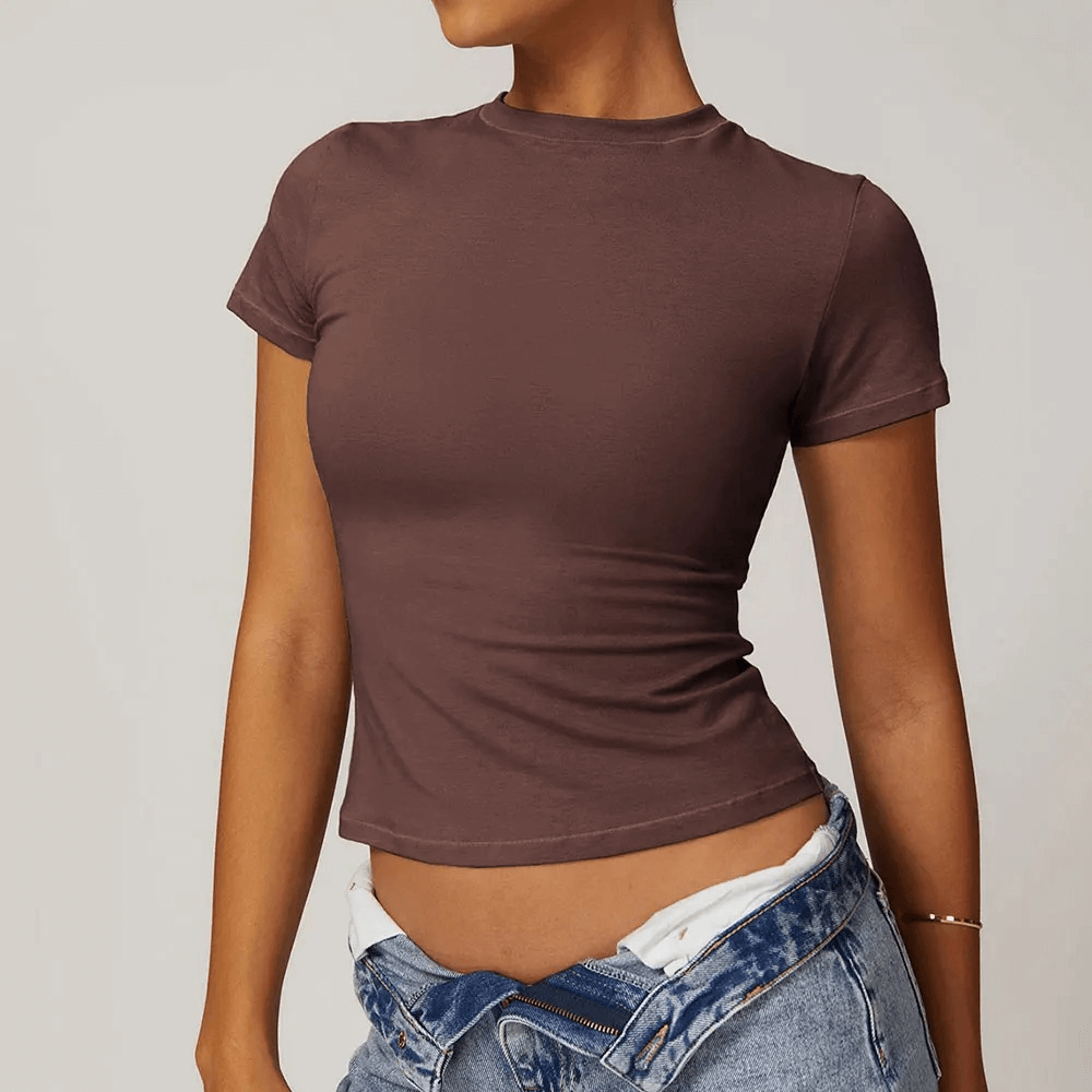 
                  
                    Dames Yoga T-Shirt – Ademend & Sneldrogend - SkinzLine
                  
                