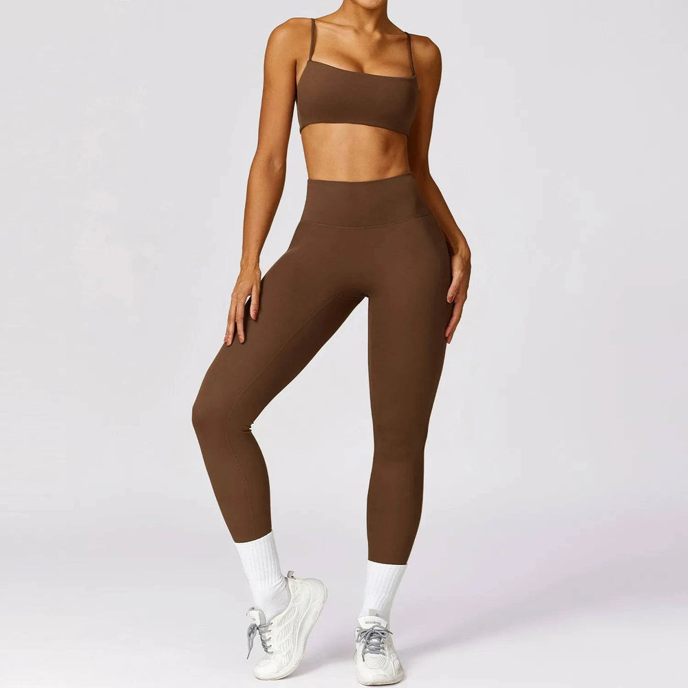 
                  
                    Dames Gym Workout Set – Sporttop en Legging voor Fitness, Yoga en Pilates - SkinzLine
                  
                