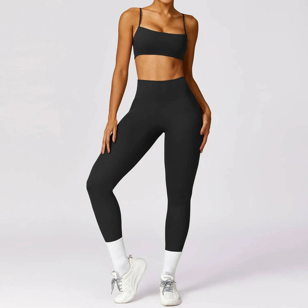 
                  
                    Dames Gym Workout Set – Sporttop en Legging voor Fitness, Yoga en Pilates - SkinzLine
                  
                