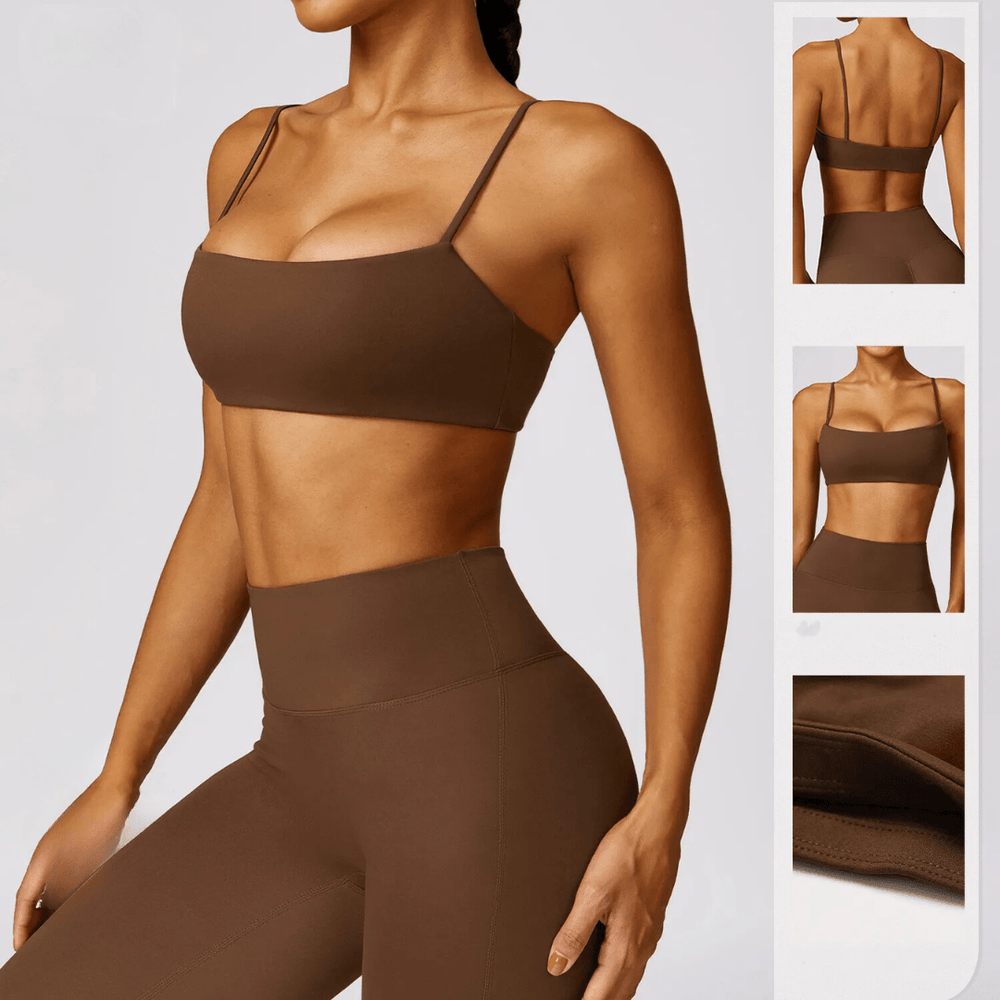Dames Gym Workout Set – Sporttop en Legging voor Fitness, Yoga en Pilates - SkinzLine