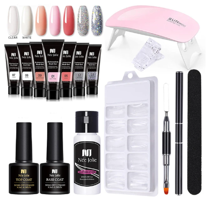 
                  
                    Polygel Starterset voor Nagels - Langdurige Gelnagels voor Thuisgebruik - SkinzLine
                  
                