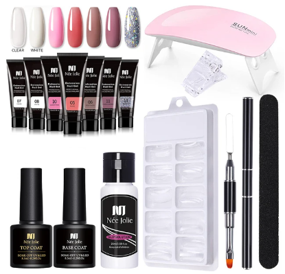 
                  
                    Polygel Starterset voor Nagels - Langdurige Gelnagels voor Thuisgebruik - SkinzLine
                  
                