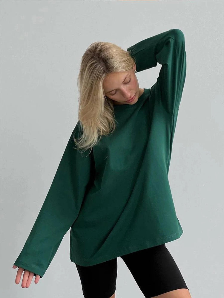 
                  
                    Oversized long sleeve shirt - Sportkleding Gymkleding Fitnesskleding - SkinzLine
                  
                
