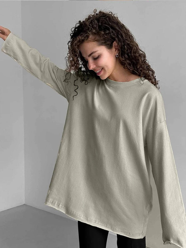 
                  
                    Oversized long sleeve shirt - Sportkleding Gymkleding Fitnesskleding - SkinzLine
                  
                