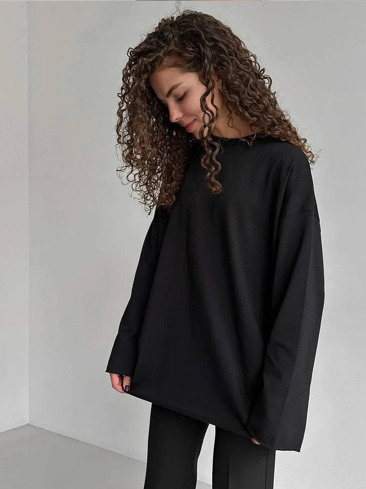 
                  
                    Oversized long sleeve shirt - Sportkleding Gymkleding Fitnesskleding - SkinzLine
                  
                