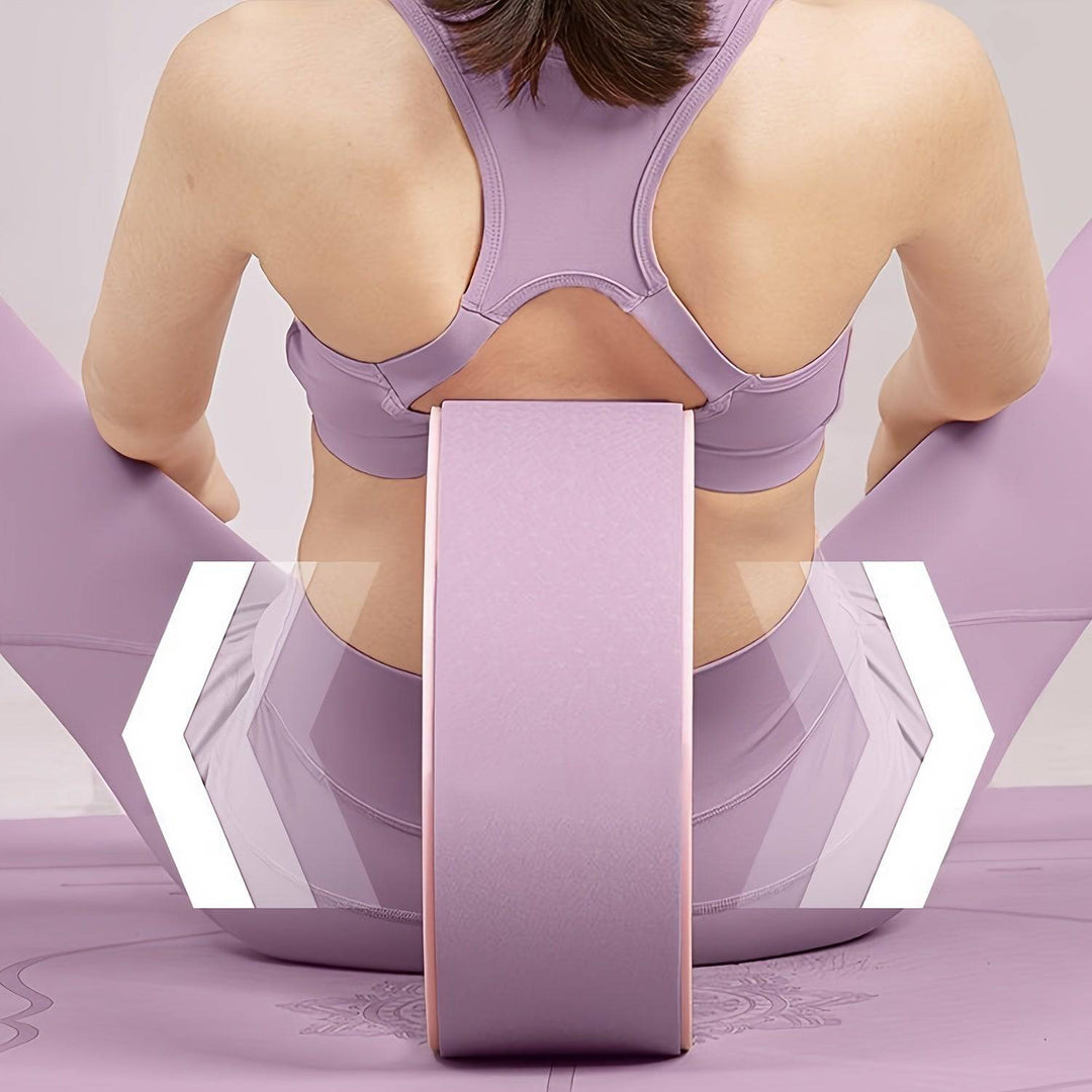 Premium Yoga Wheel – Rugstretching & Flexibiliteit - SkinzLine