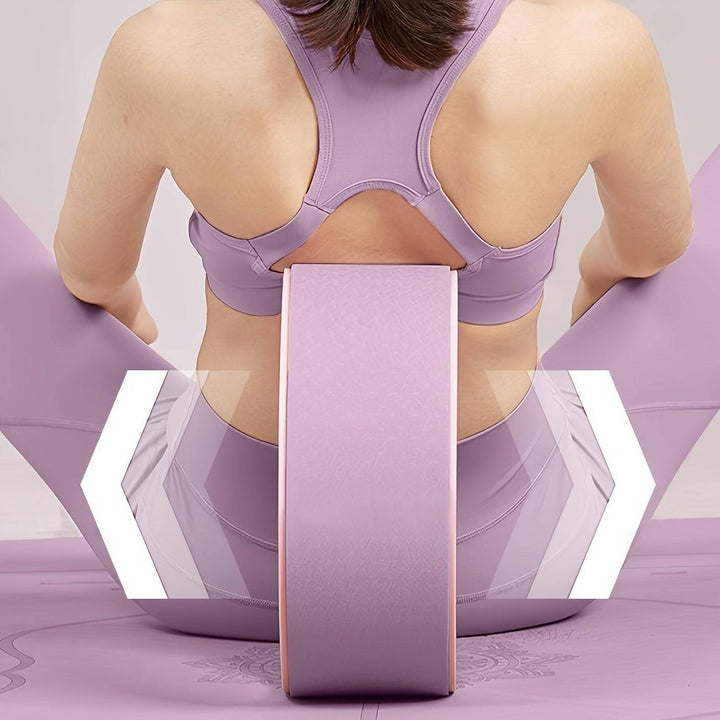 Premium Yoga Wheel – Rugstretching & Flexibiliteit - SkinzLine