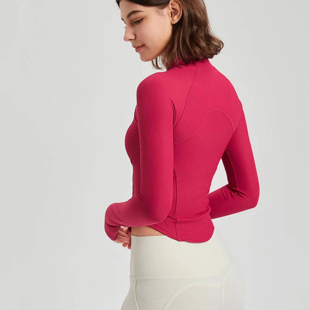 
                  
                    Sportvest dames – lichtgewicht, ademend workout jack - SkinzLine
                  
                