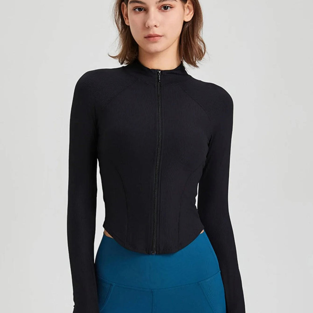 
                  
                    Sportvest dames – lichtgewicht, ademend workout jack - SkinzLine
                  
                