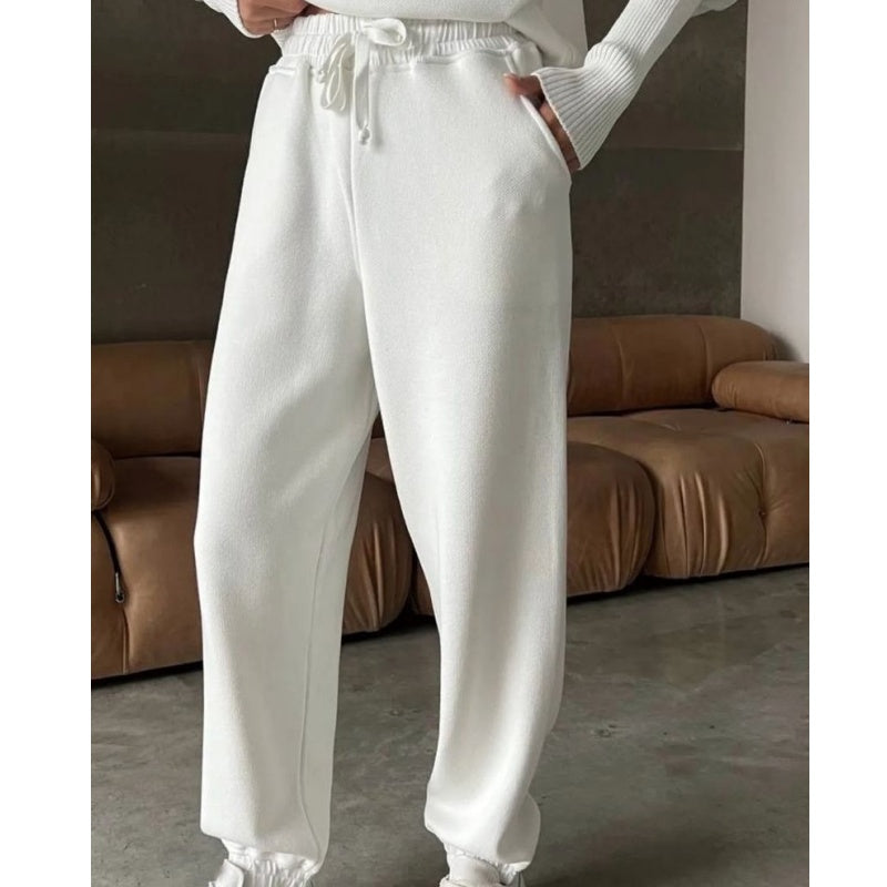 
                  
                    Larina | Warme Dames Lounge Set met Halve Rits - SkinzLine
                  
                