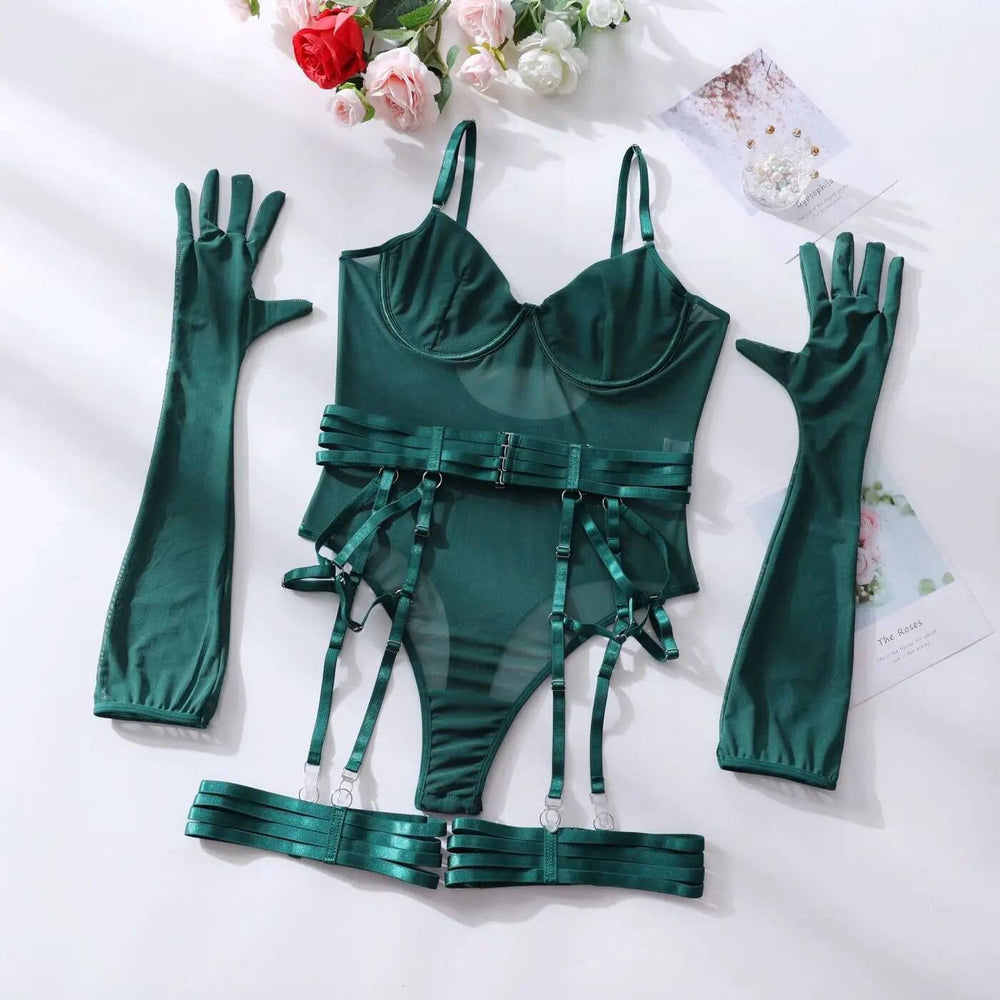 
                  
                    Sexy Kanten Bodysuit Lingerie Set - Elegant & Verleidelijk - SkinzLine
                  
                