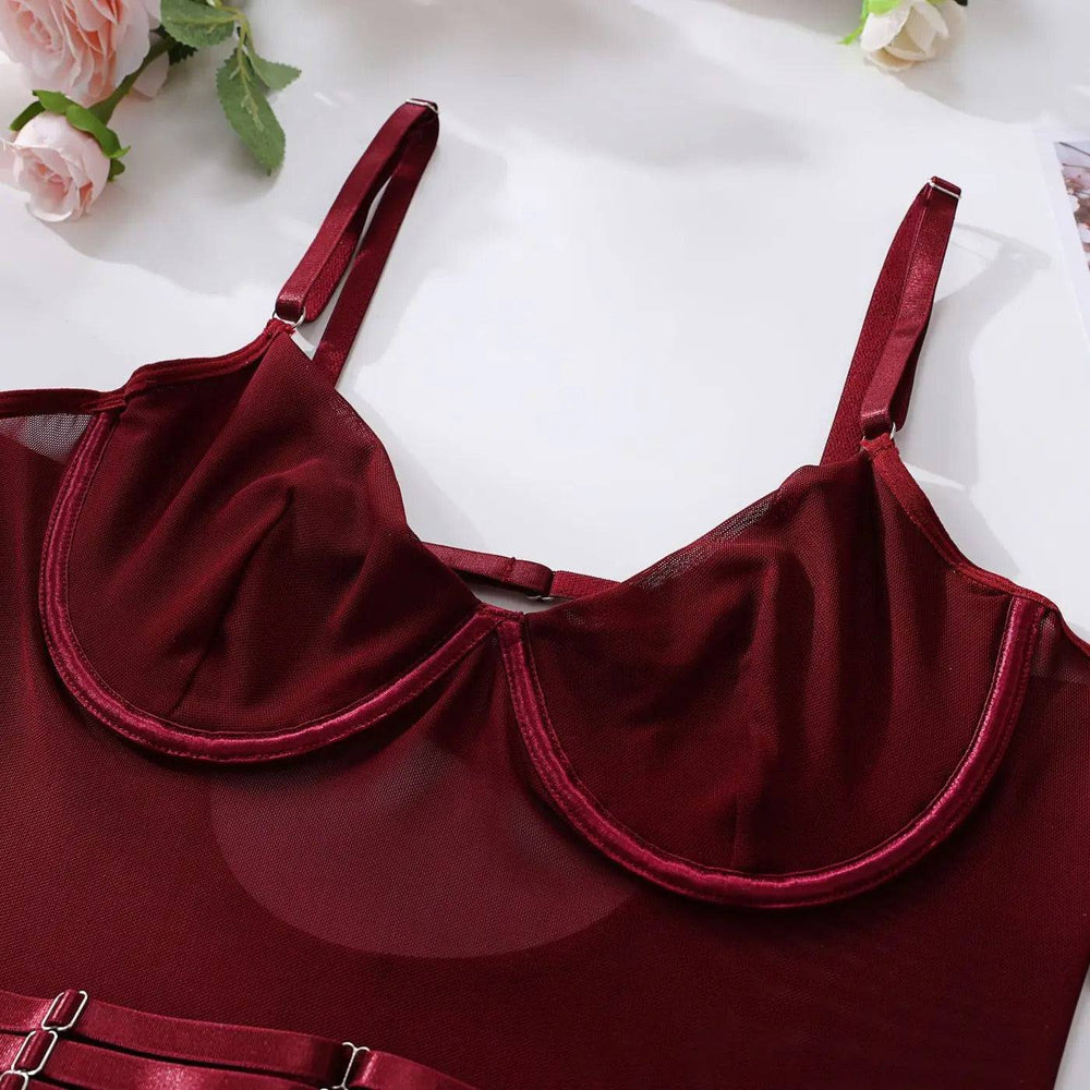 
                  
                    Sexy Kanten Bodysuit Lingerie Set - Elegant & Verleidelijk - SkinzLine
                  
                