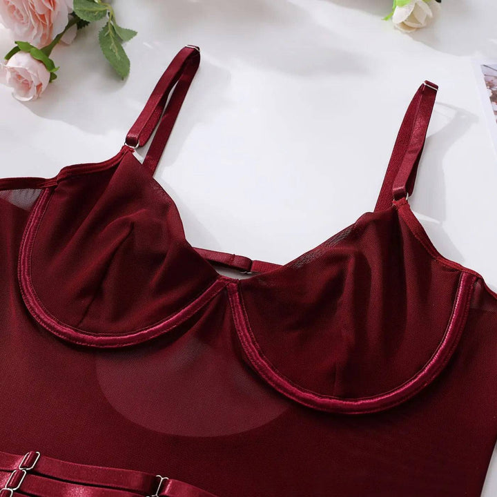 Sexy Kanten Bodysuit Lingerie Set - Elegant & Verleidelijk - SkinzLine
