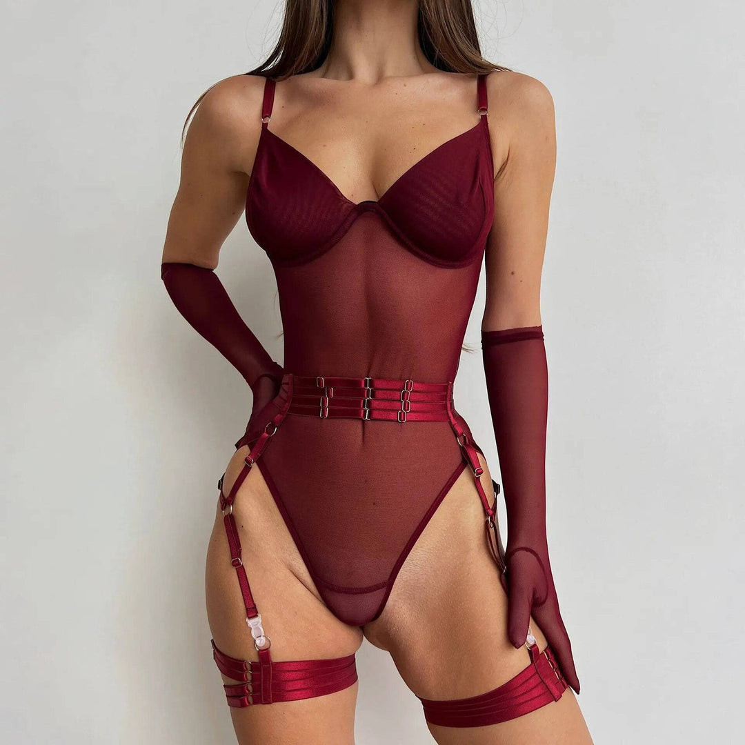 Sexy Kanten Bodysuit Lingerie Set - Elegant & Verleidelijk - SkinzLine