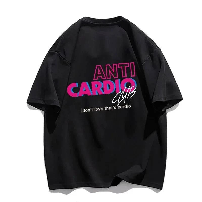 Oversized Katoen Sport T-shirt met Print - SkinzLine