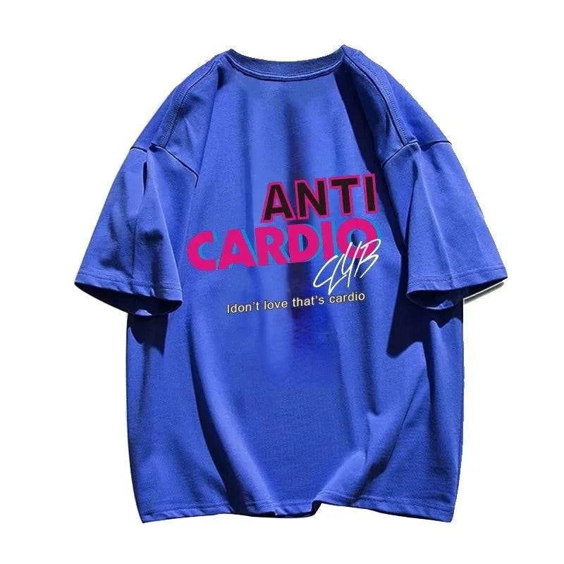 
                  
                    Oversized Katoen Sport T-shirt met Print - SkinzLine
                  
                