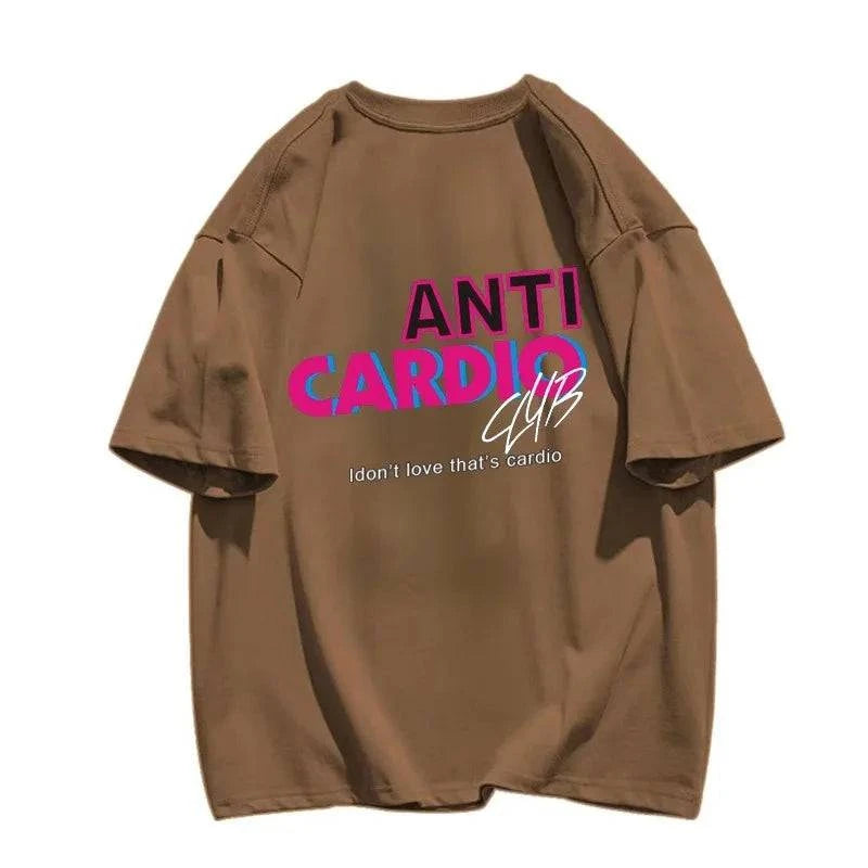 
                  
                    Oversized Katoen Sport T-shirt met Print - SkinzLine
                  
                