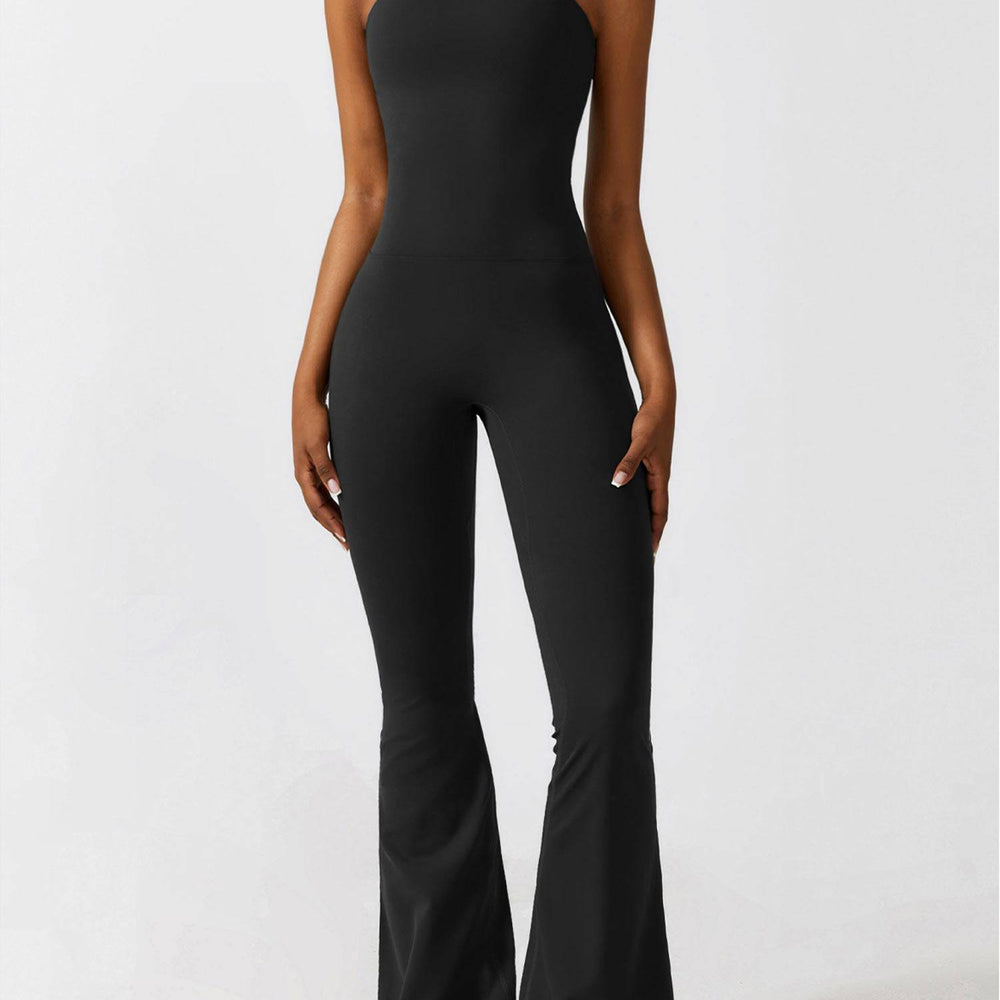 
                  
                    SkinzLine Halter Flared Jumpsuit 2-in-1 - SkinzLine
                  
                