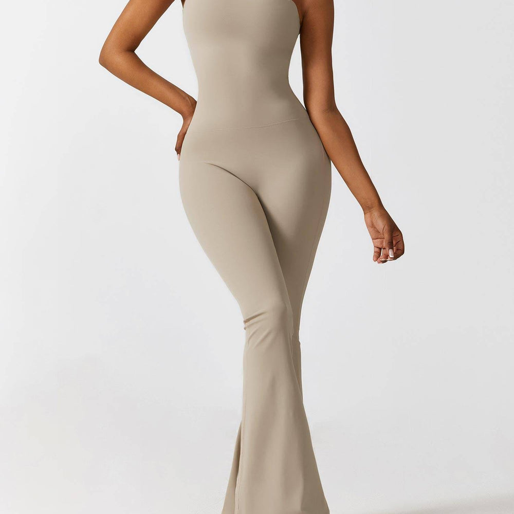 
                  
                    SkinzLine Halter Flared Jumpsuit 2-in-1 - SkinzLine
                  
                