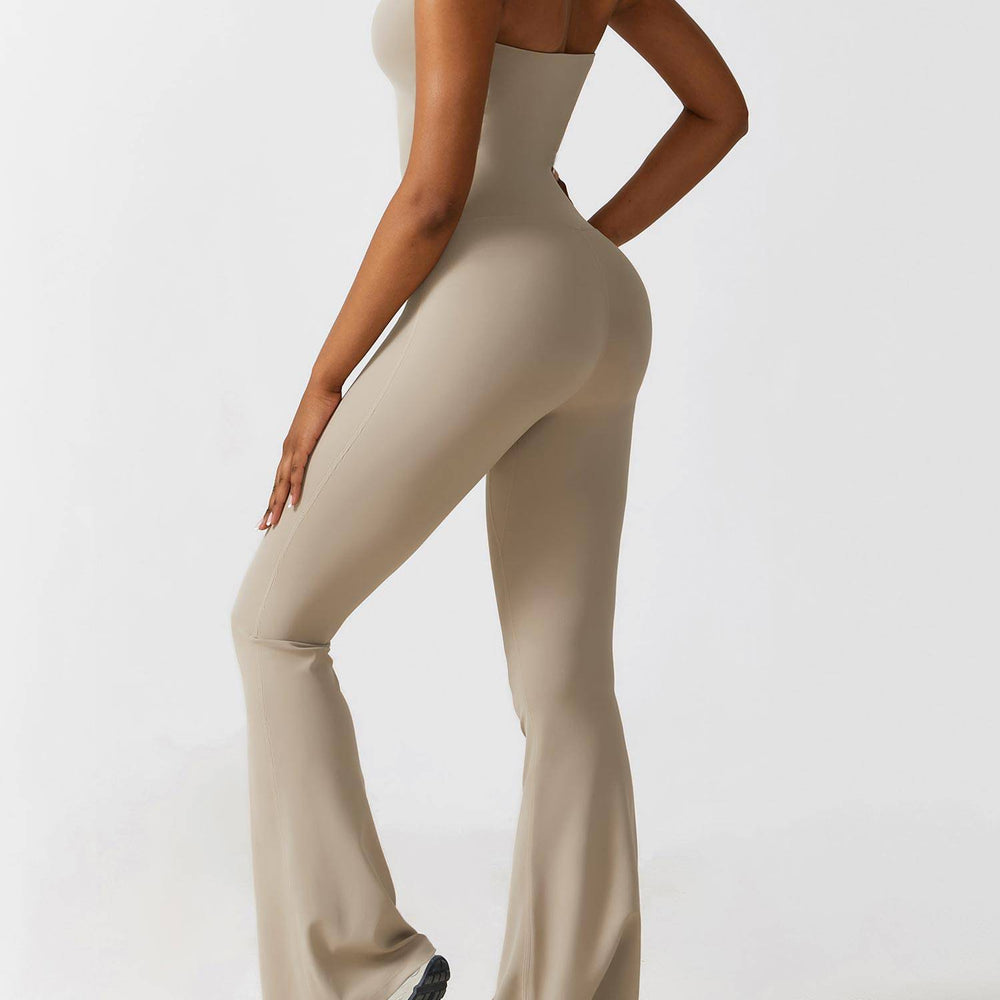 
                  
                    SkinzLine Halter Flared Jumpsuit 2-in-1 - SkinzLine
                  
                