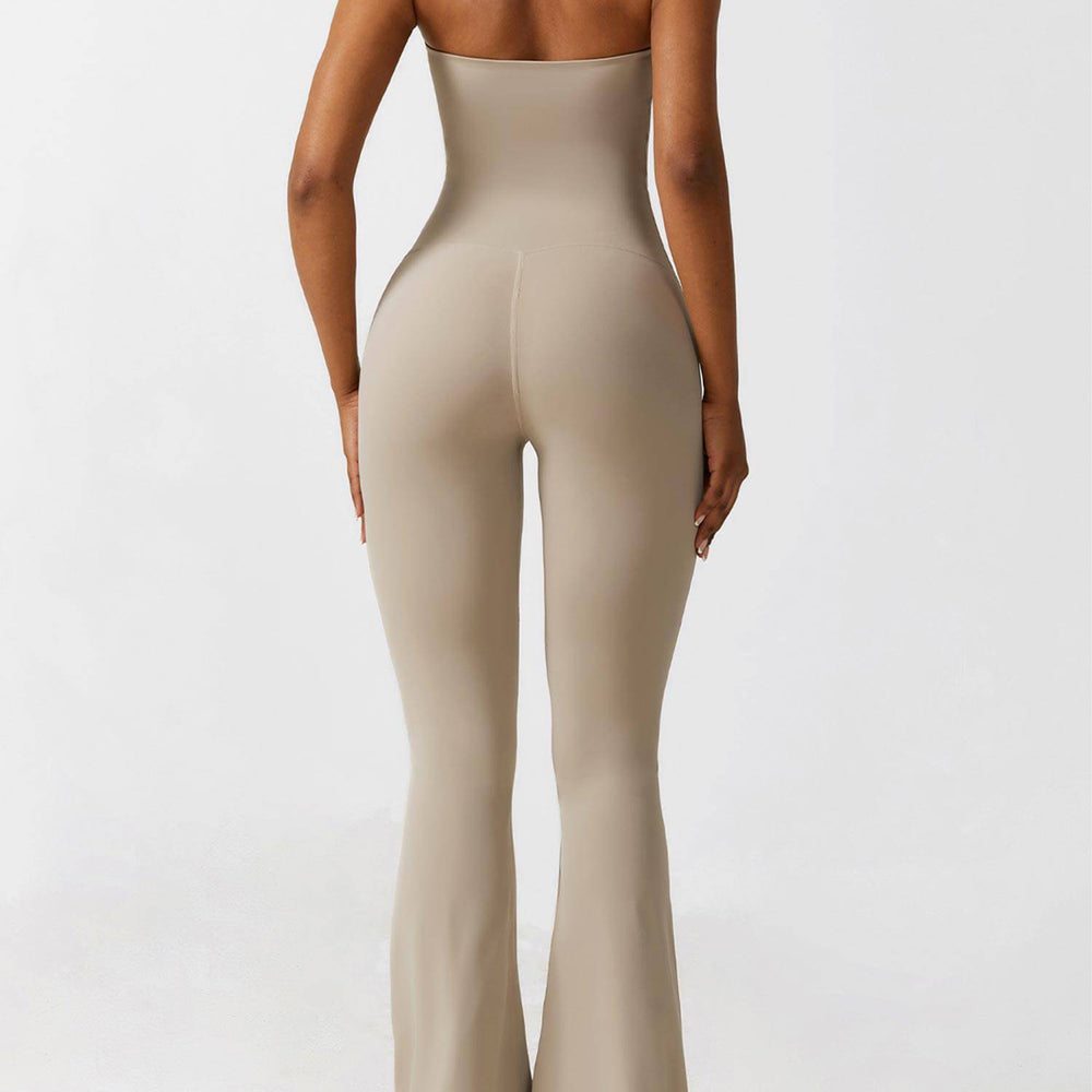
                  
                    SkinzLine Halter Flared Jumpsuit 2-in-1 - SkinzLine
                  
                
