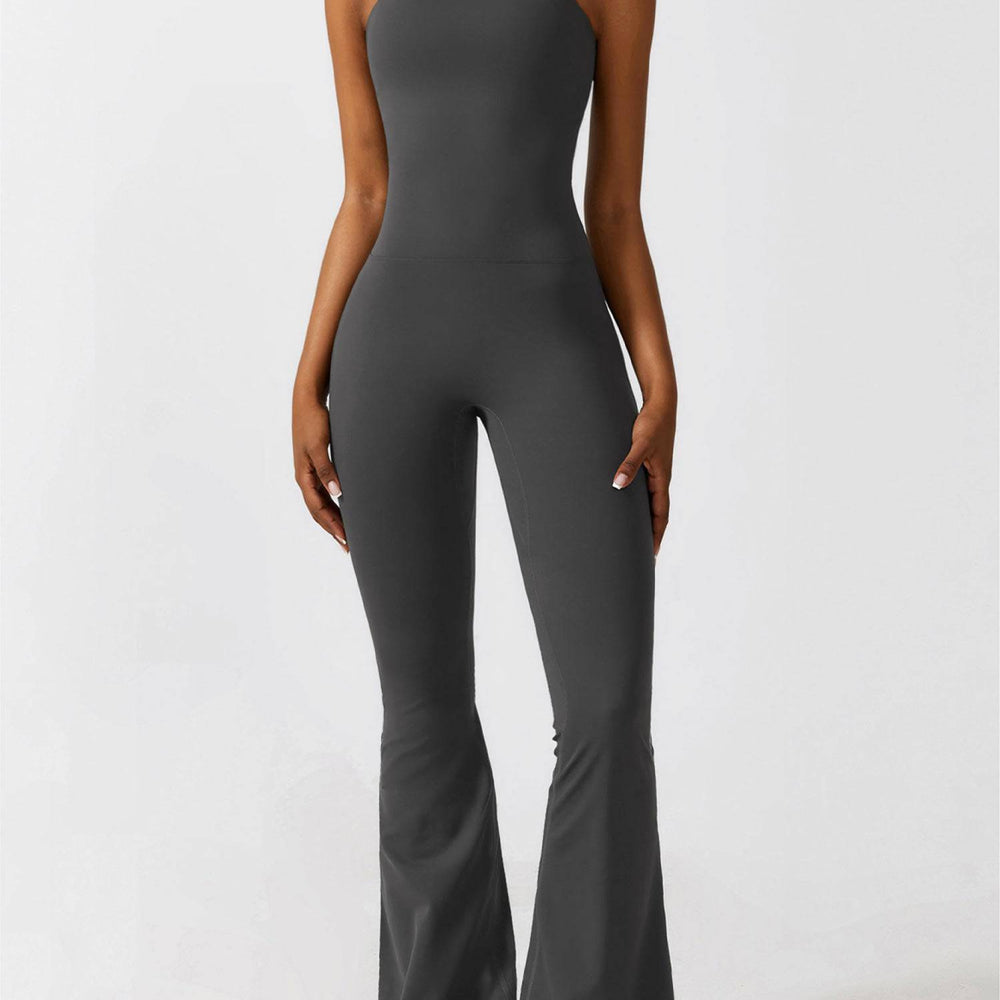 
                  
                    SkinzLine Halter Flared Jumpsuit 2-in-1 - SkinzLine
                  
                