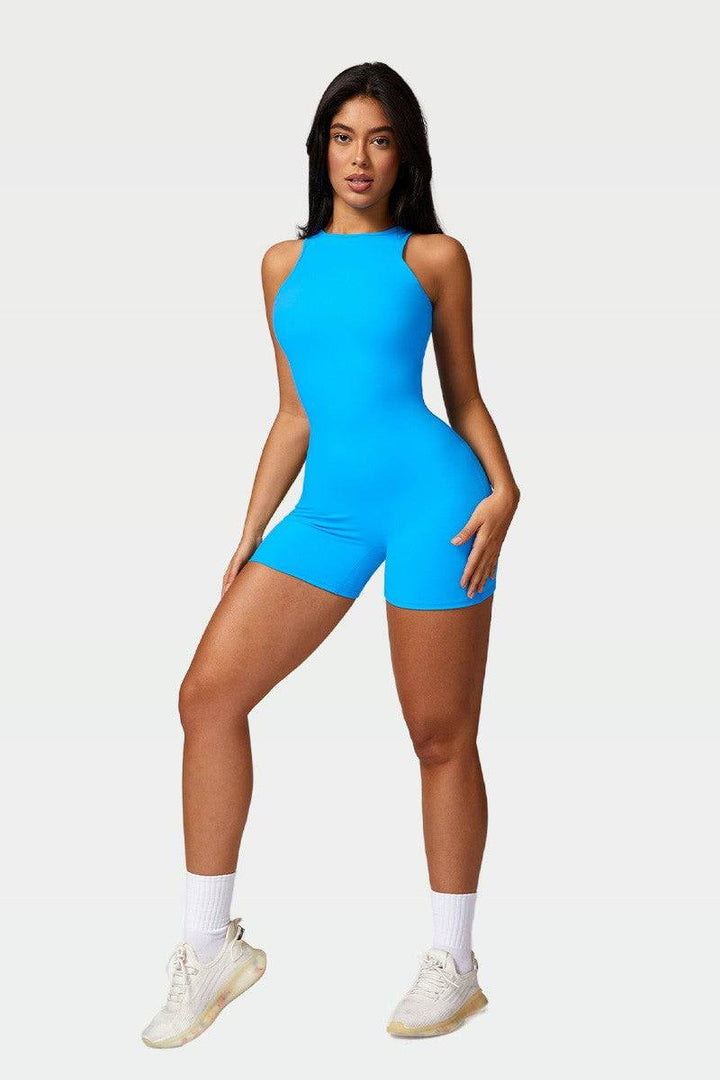 Sneldrogende Korte Jumpsuit - Yoga & Fitness - SkinzLine