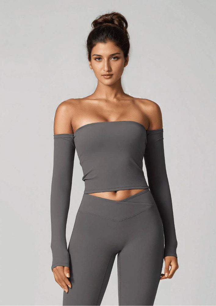 
                  
                    Yoga Long-Sleeved Top - Fitness & Pilates - SkinzLine
                  
                