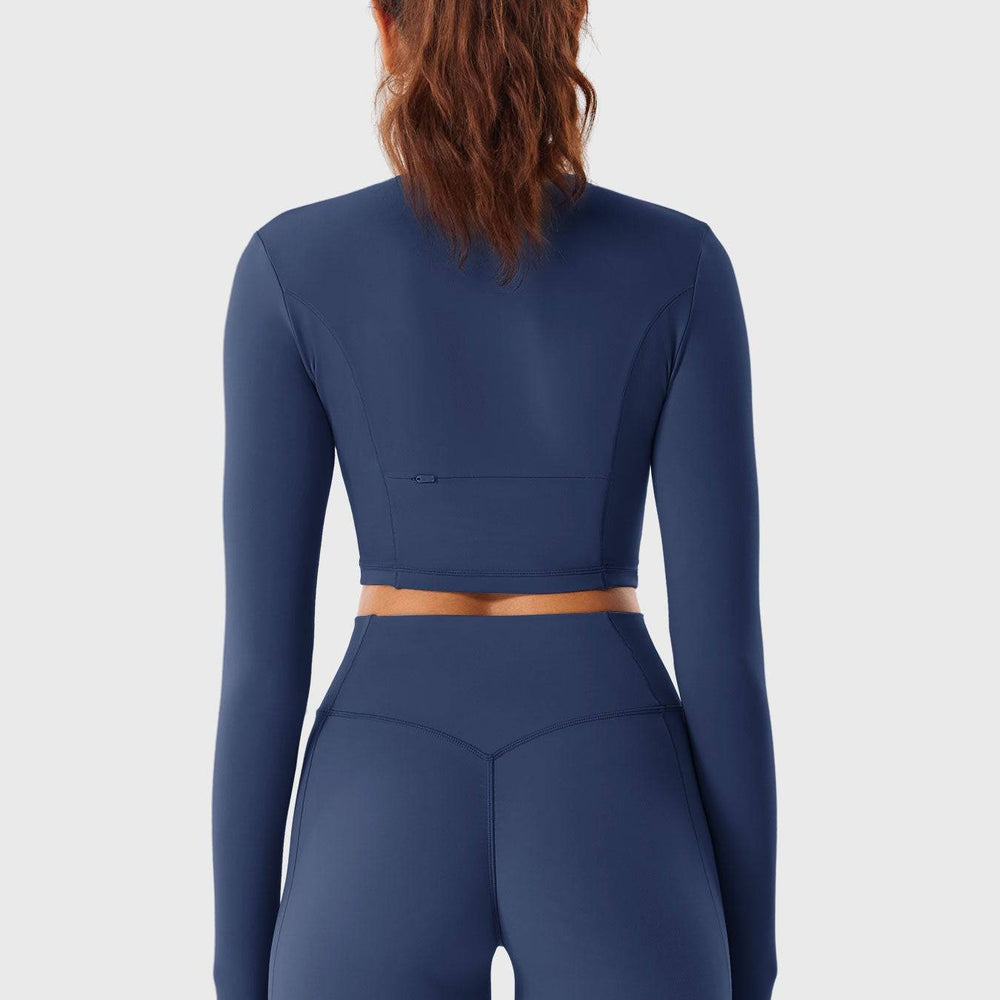 
                  
                    Dames 2-delige Sportset – Naadloze Legging & Cropped Top - SkinzLine
                  
                
