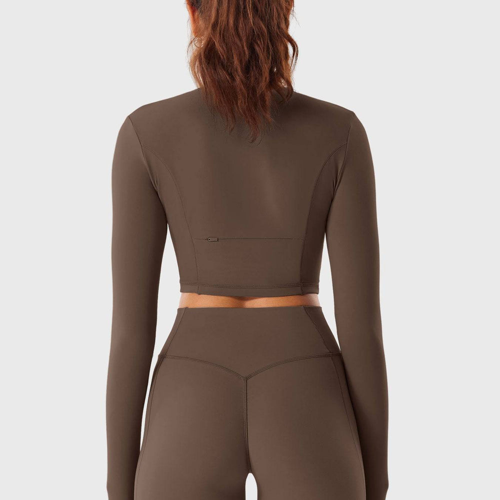 
                  
                    Dames 2-delige Sportset – Naadloze Legging & Cropped Top - SkinzLine
                  
                